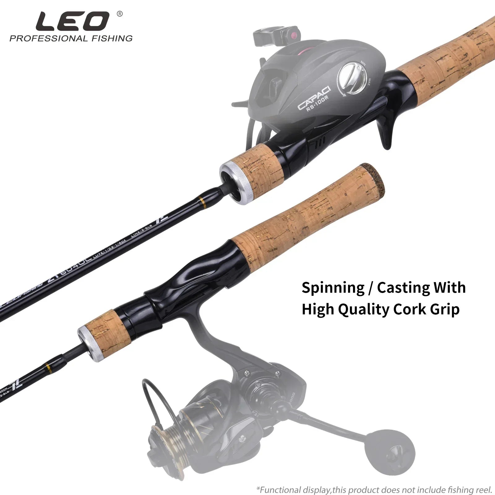 LEOFISHING Carbon Fishing Lure SpinnWinter
